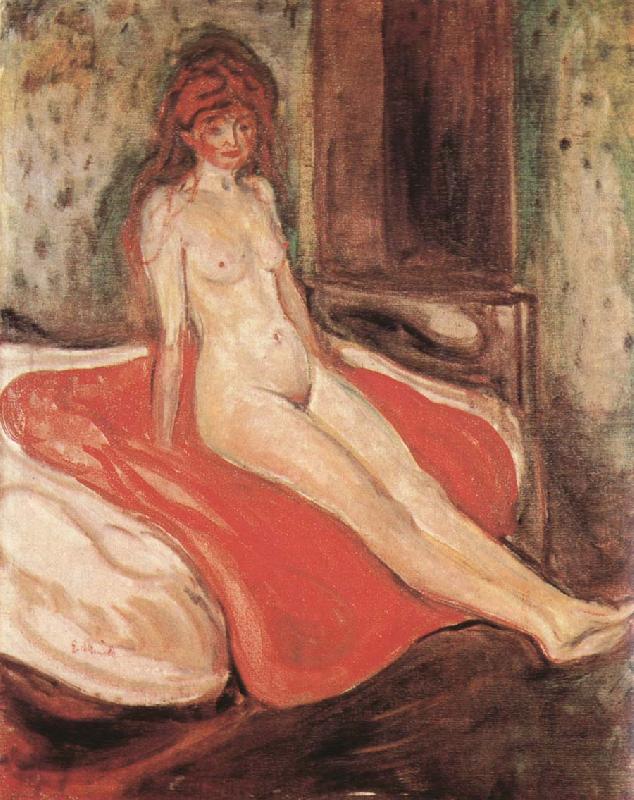 Edvard Munch Girl oil painting picture